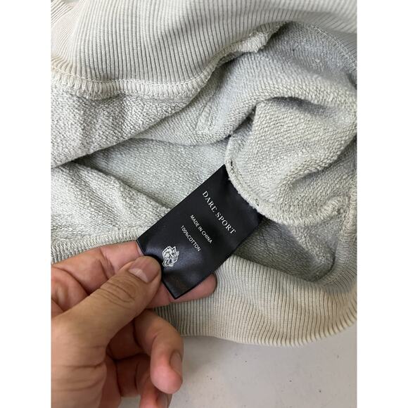 Dark Sport Wolve Club The Tale Of 2 Wolves Hoodie L Grunge Street Y2K Skater 90s - Picture 14 of 16